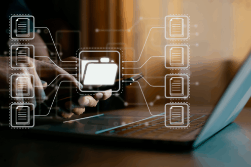 Symbolische Darstellung von Cloud DMS