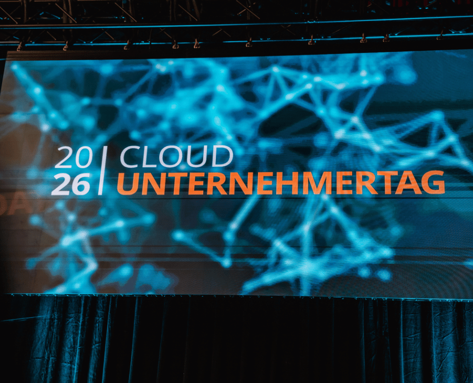 Cloud Unternehmertag 2026 Schriftzug