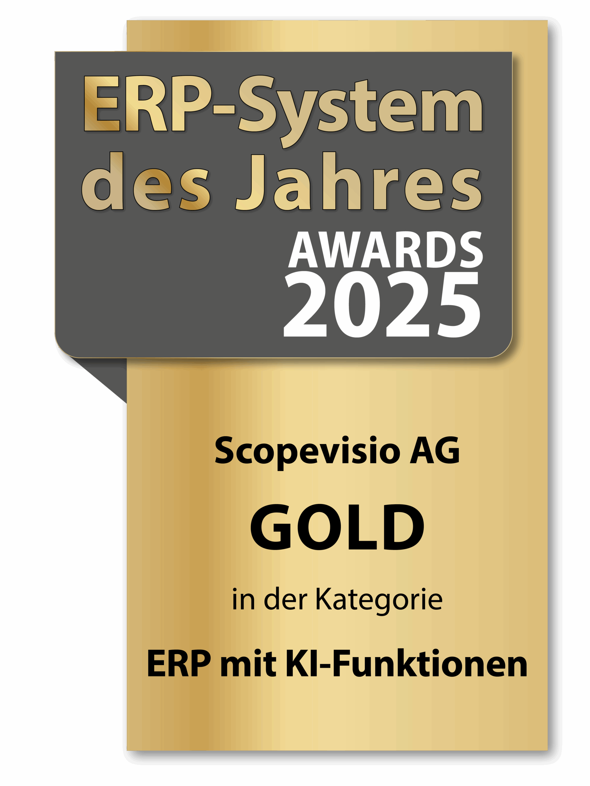 ERP System des Jahres 2025 KI Auszeichnung
