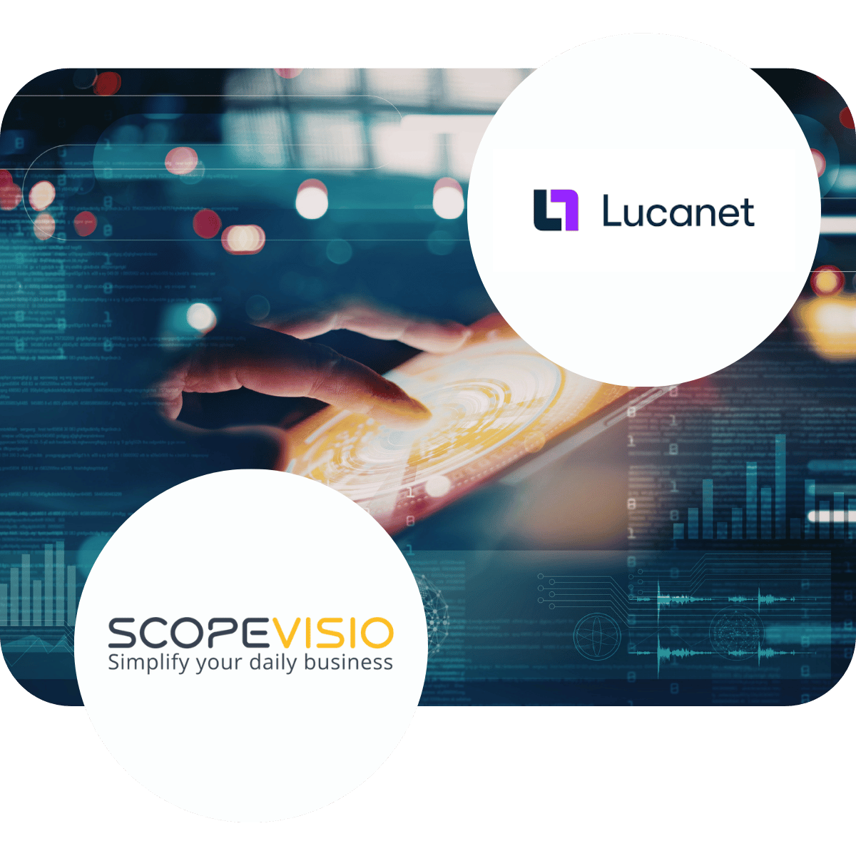 Lucanet Email Lucanet Partnerschaft | Scopevisio & Lucanet für Konzerne