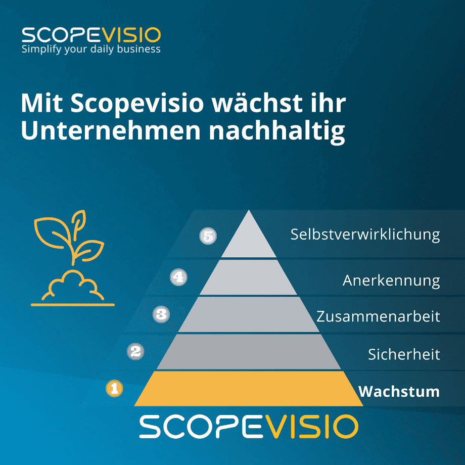 Maslow Pyramide Wachstum