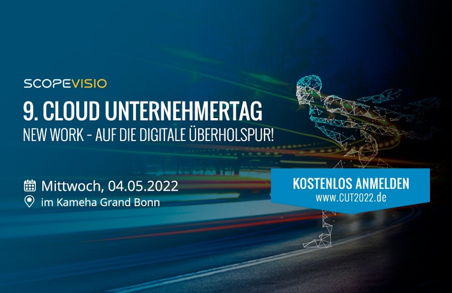 Einladung zum Cloud Unternehmertag 2022