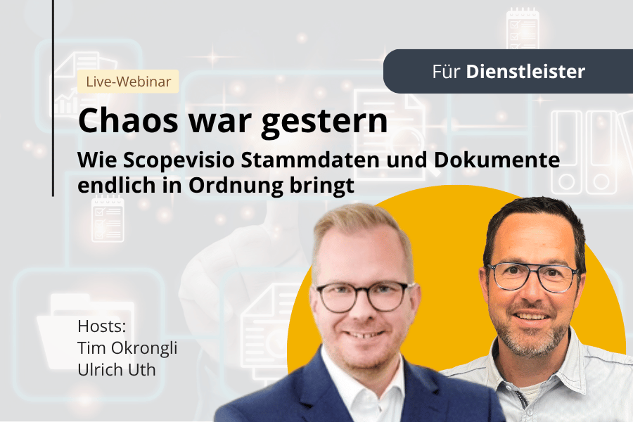 Webinar Chaos war gestern