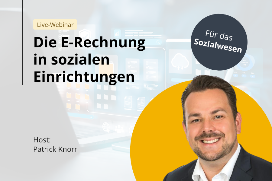 Webinar Die E Rechnung in sozialen Einrichtungen