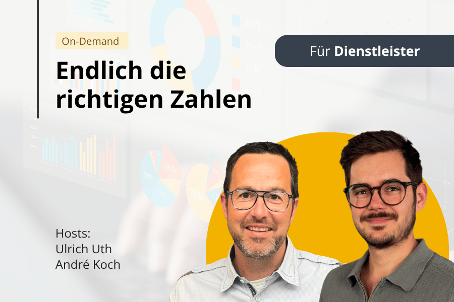 Webinar Endlich die richtigen Zahlen On Demand
