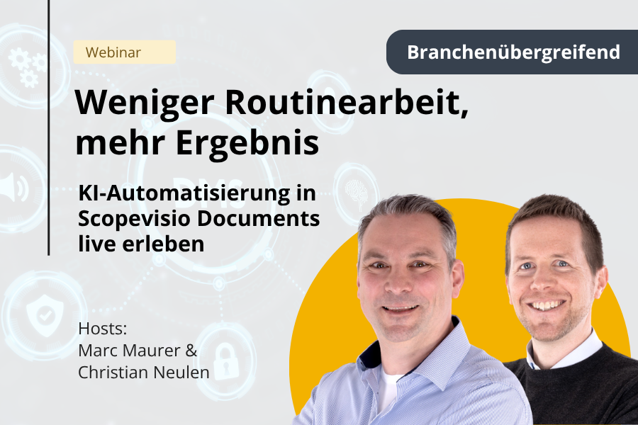 Weniger Routinearbeit mehr Ergebnis
