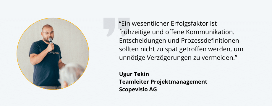 Zitat Ugur Tekin EPR Implementierung