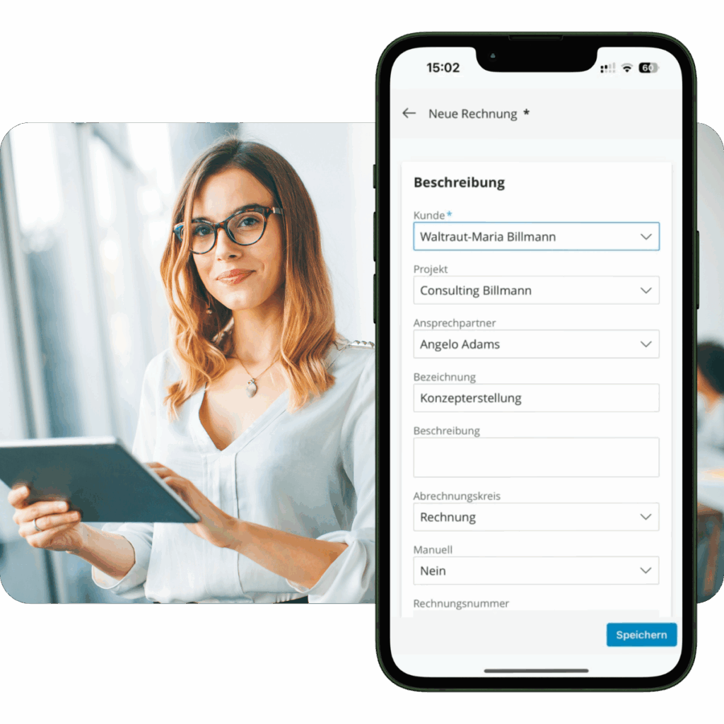 abrechnung2go rechnungen mobil erstellen und versenden