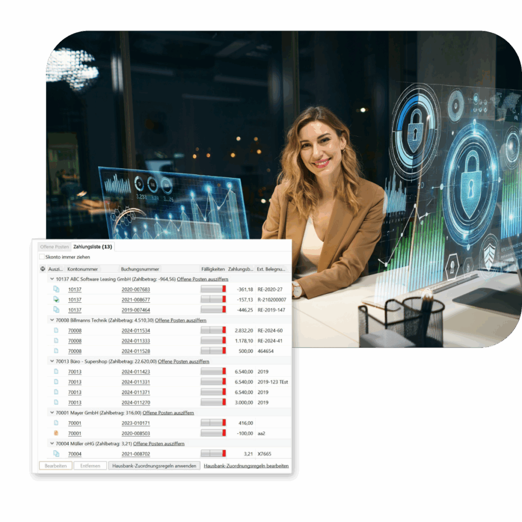 konzernfunktion automatisierte weiterberechnung an tochterfirmen