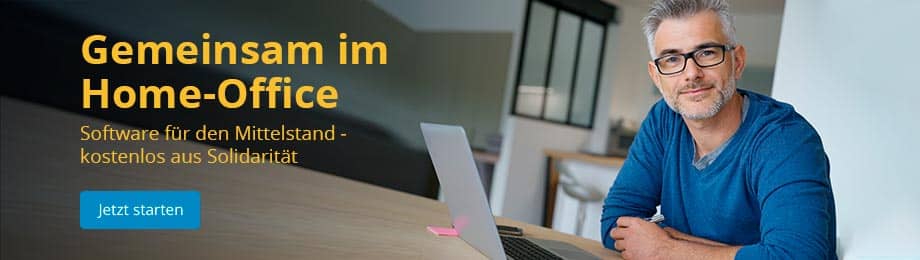 Gemeisnam im Home-Office