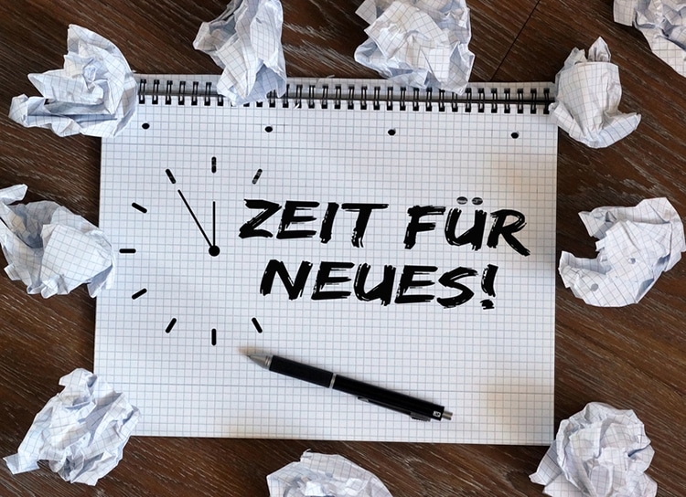 Zeit fuer neues