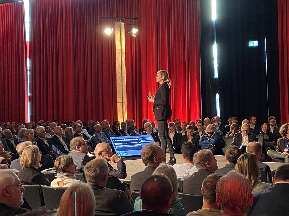 Christina Kampmann auf dem Cloud Unternehmertag