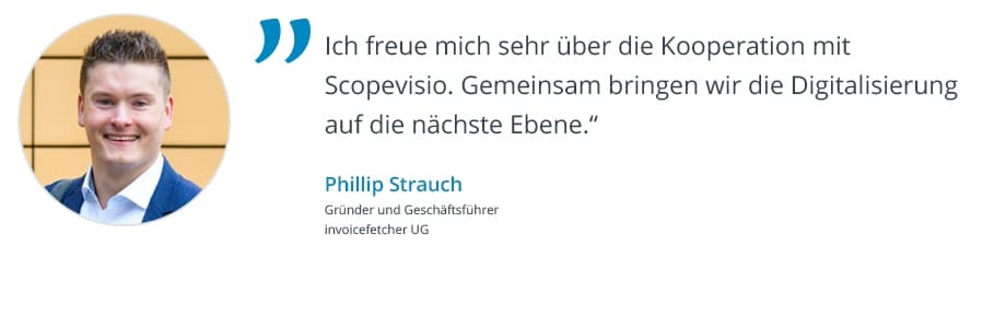 Philip Strauch über die Zusammenarbeit mit Scopevisio