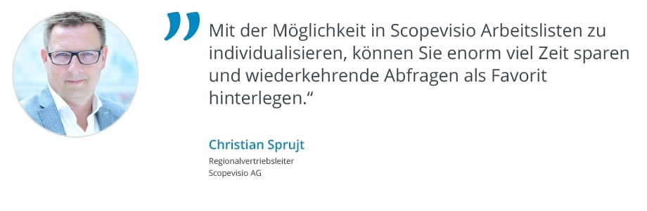 Scopevisio Tipps & Tricks von Christian Sprujit