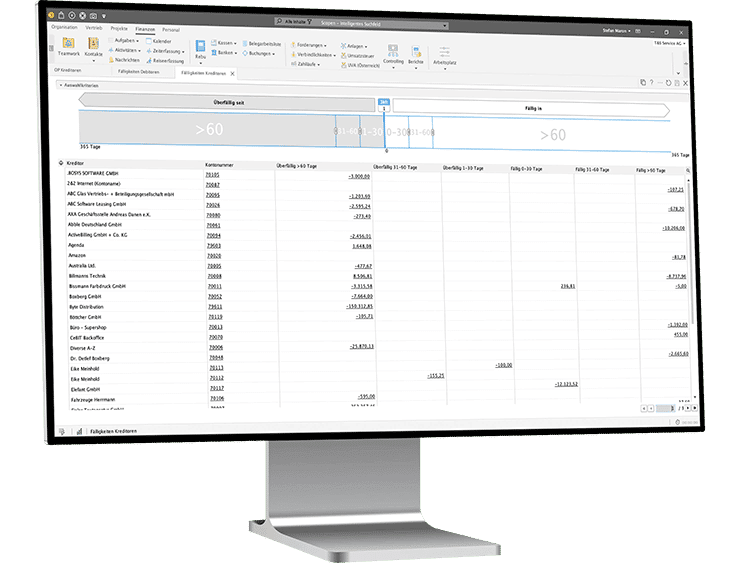 Offene-Posten-Organisation mit Skontoautomatik & Mahnwesen