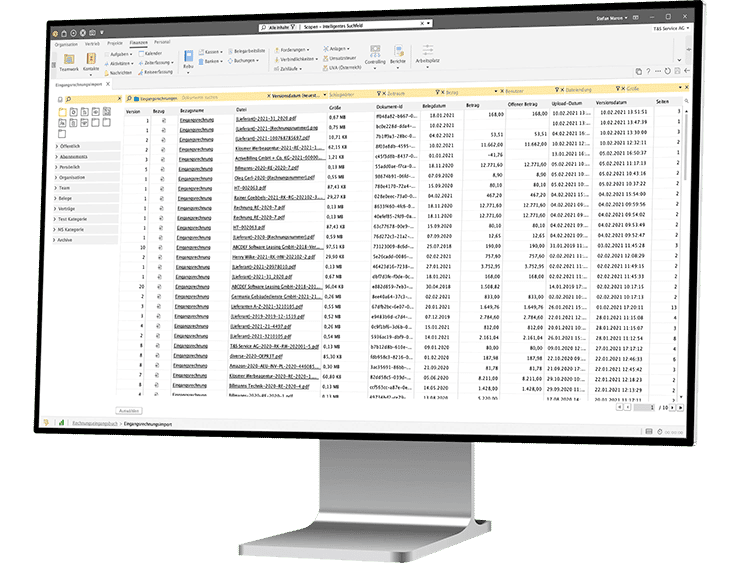 Upload per E-Mail, Drag-and-Drop, Scanner, App