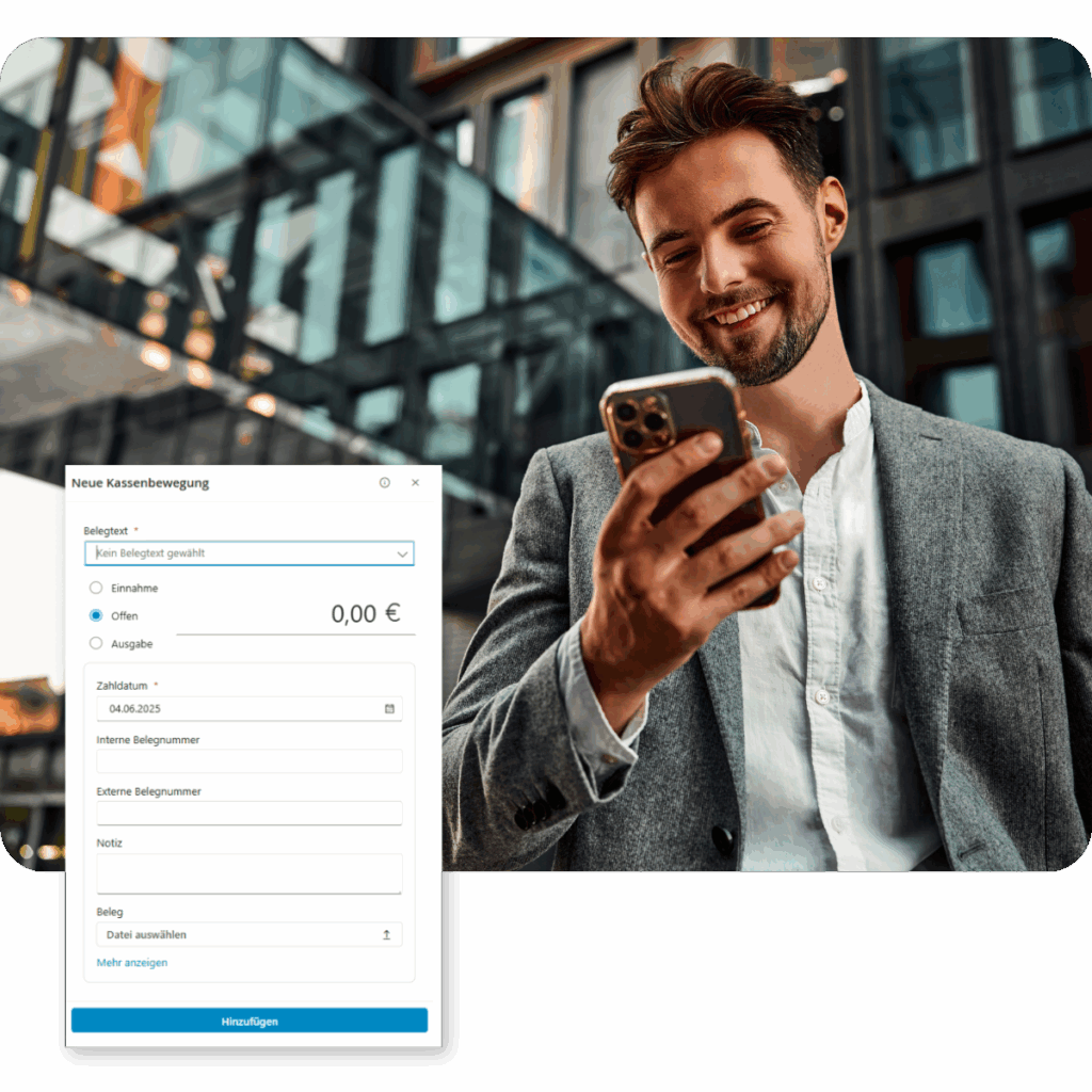 kasse2go einmal erfassen mehrfach nutzen