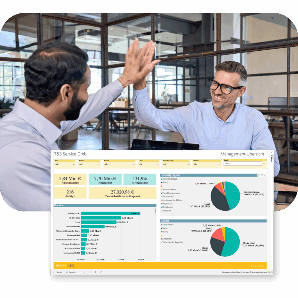 unternehmensberater dashboards reporting die zahlen die wirklich zaehlen