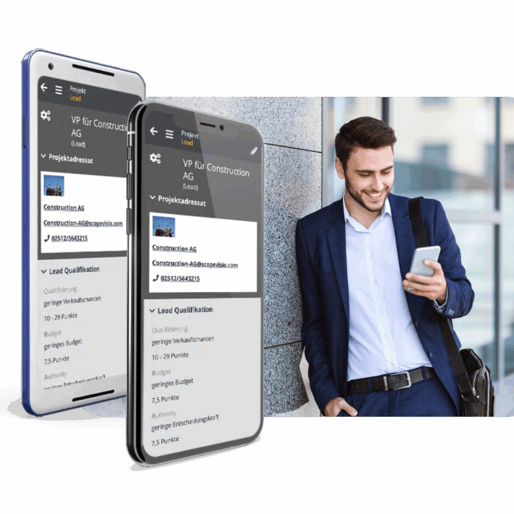vertrieb app fuer unterwegs