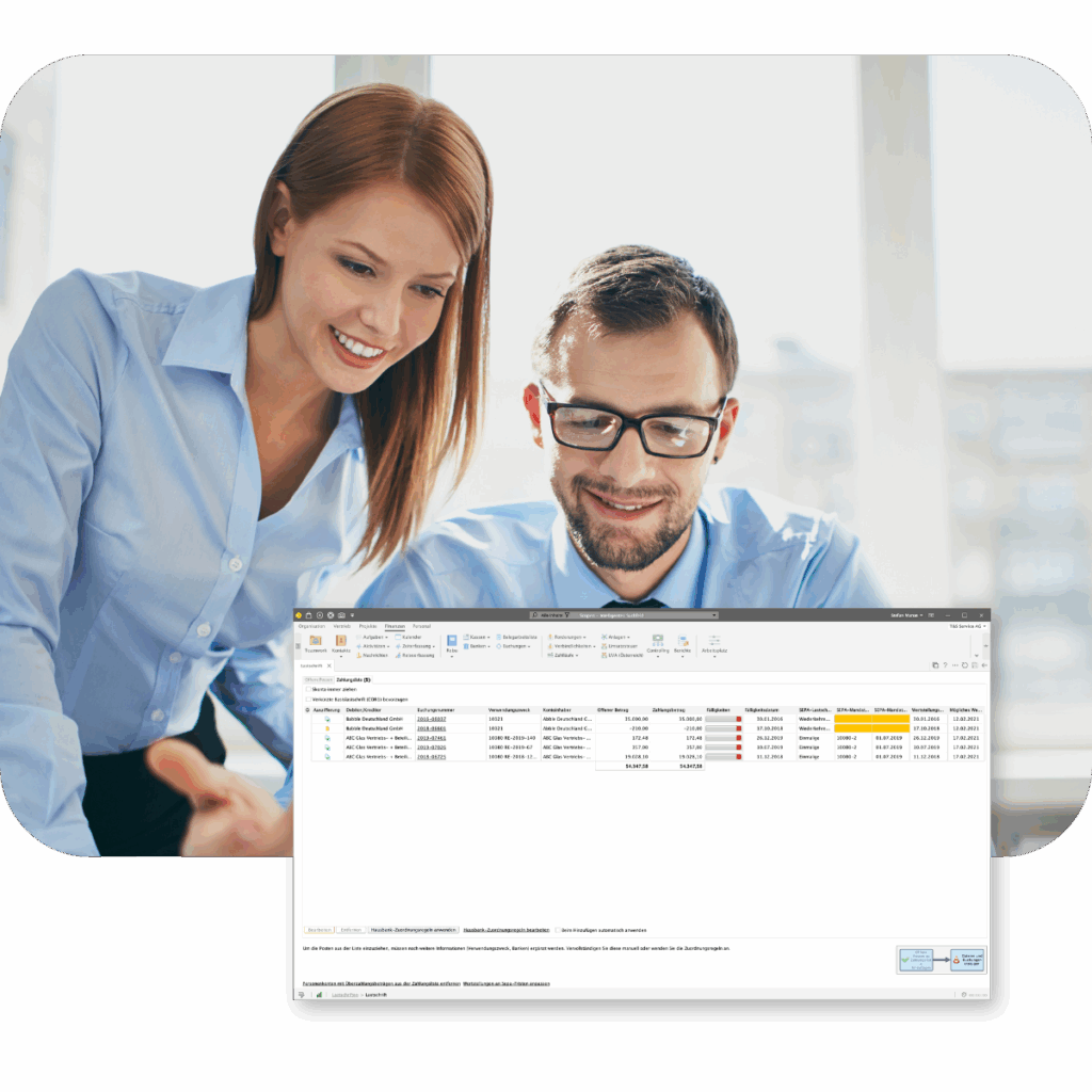 zahlungsabwicklung online banking mit assistenzsystemen